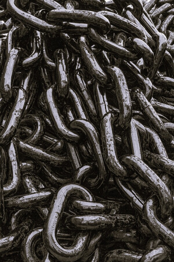 Chained up - Katharine Showell